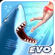 Скачать взломанную Hungry Shark Evolution (Взлом на монеты) на Андроид