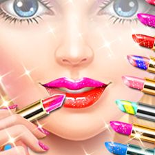 Скачать взломанную Lipstick Maker Makeup Game (Мод все открыто) на Андроид