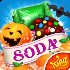 Скачать взломанную Candy Crush Soda Saga (Мод много денег) на Андроид