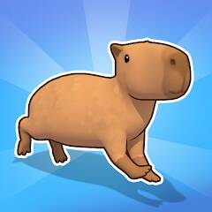 Скачать Capybara Rush (Много монет) на Андроид