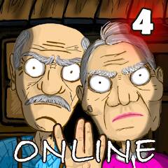 Скачать Grandpa & Granny 4 Online Game (Разблокировано все) на Андроид