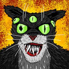 Скачать Cat Fred Evil Pet. Horror game (Много денег) на Андроид