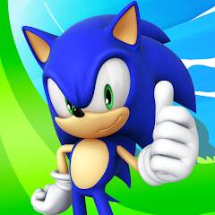 Скачать Sonic Dash - бег и гонки игра (Много денег) на Андроид