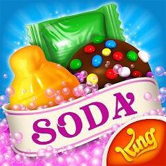 Скачать Candy Crush Soda Saga (Разблокировано все) на Андроид