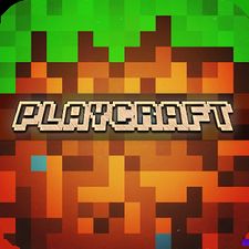 Взломанная игра PlayCraft 3D (Мод все открыто) на Андроид