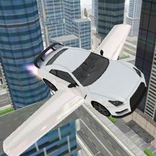 Взломанная игра Flying Car Simulator 3D (Мод все открыто) на Андроид