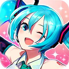 Скачать Hatsune Miku - Tap Wonder (Разблокировано все) на Андроид