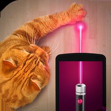 Взломанная игра Лазер для кота. Симулятор (Мод много денег) на Андроид
