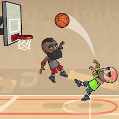 Скачать Баскетбол: Basketball Battle (Много денег) на Андроид