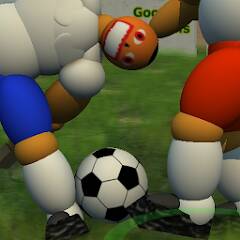 Скачать Goofball Goals Soccer Game 3D (Много денег) на Андроид