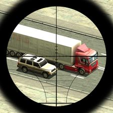 Скачать взломанную Sniper: Traffic Hunter (Мод много денег) на Андроид