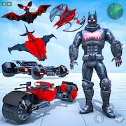 Скачать Bat Hero Man Game : Robot Game (Много монет) на Андроид