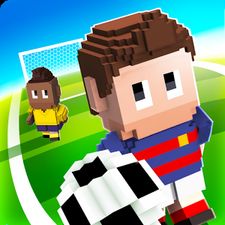 Взломанная игра Blocky Soccer (Мод все открыто) на Андроид