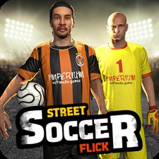 Взломанная игра Street Soccer Flick (Взлом на монеты) на Андроид