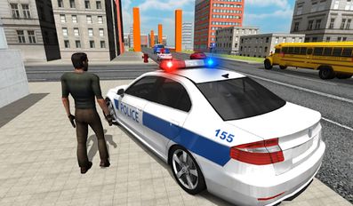 Скачать взломанную Police Car Driver (Мод много денег) на Андроид