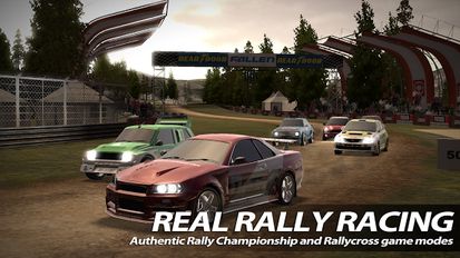 Скачать взломанную Rush Rally 2 (Мод все открыто) на Андроид