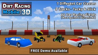 Скачать взломанную Dirt Racing Mobile 3D (Взлом на монеты) на Андроид