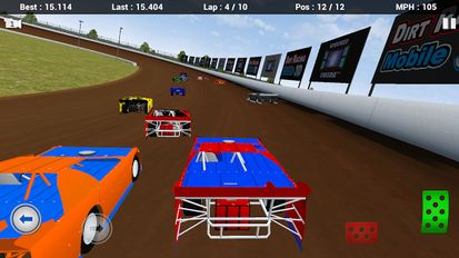 Скачать взломанную Dirt Racing Mobile 3D (Взлом на монеты) на Андроид