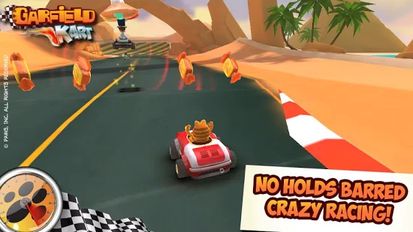 Взломанная Garfield Kart (Мод много денег) на Андроид