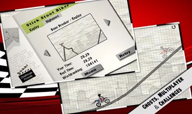 Скачать взломанную Stick Stunt Biker (Мод много денег) на Андроид