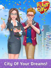 Взломанная игра Flirt City (Мод много денег) на Андроид