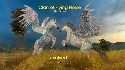 Скачать взломанную Clan of Pegasus - Flying Horse (Мод много денег) на Андроид