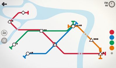 Взломанная игра Mini Metro (Мод много денег) на Андроид