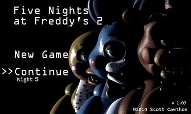 Скачать взломанную Five Nights at Freddy's 2 (Мод все открыто) на Андроид