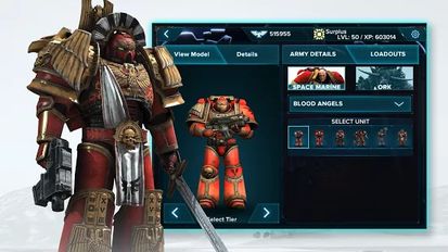 Скачать взломанную Warhammer 40,000: Regicide (Мод все открыто) на Андроид