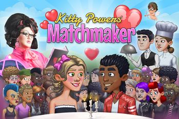 Взломанная игра Kitty Powers' Matchmaker (Мод все открыто) на Андроид