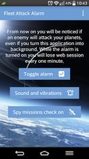 Взломанная игра Attack Alarmer for Ogame (Мод много денег) на Андроид
