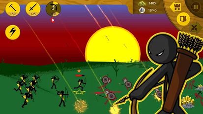 Взломанная игра Stick War: Legacy (Мод много денег) на Андроид