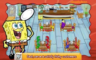 Взломанная SpongeBob Diner Dash (Взлом на монеты) на Андроид
