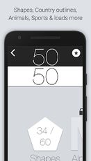 Взломанная игра 50 50 - Addictive Slicing Game (Мод все открыто) на Андроид