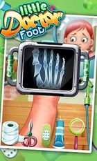 Взломанная Little Foot Doctor- kids games (Взлом на монеты) на Андроид