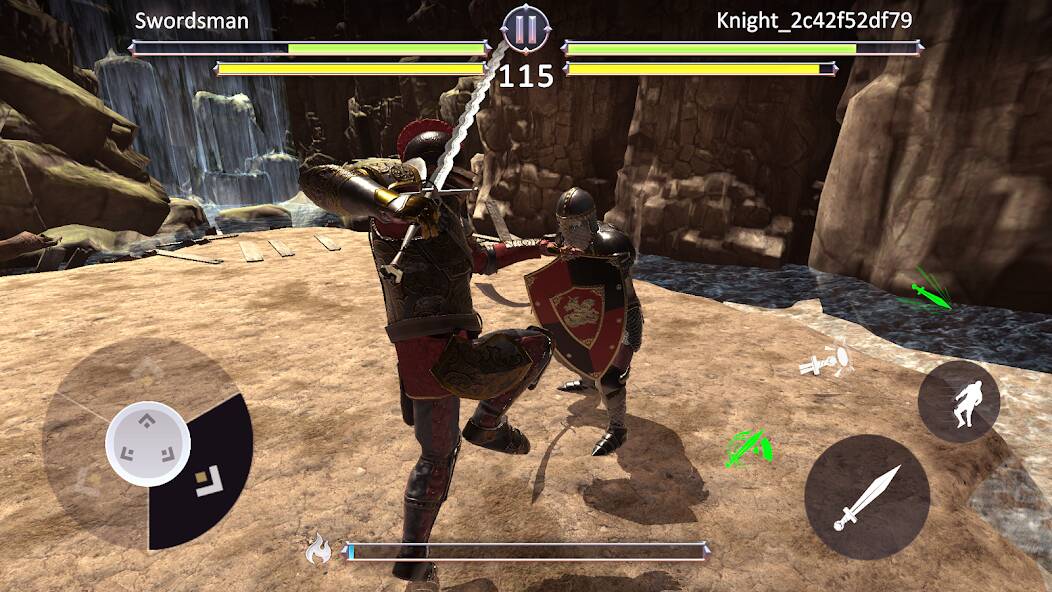 Скачать Knights Fight 2: New Blood (Много денег) на Андроид