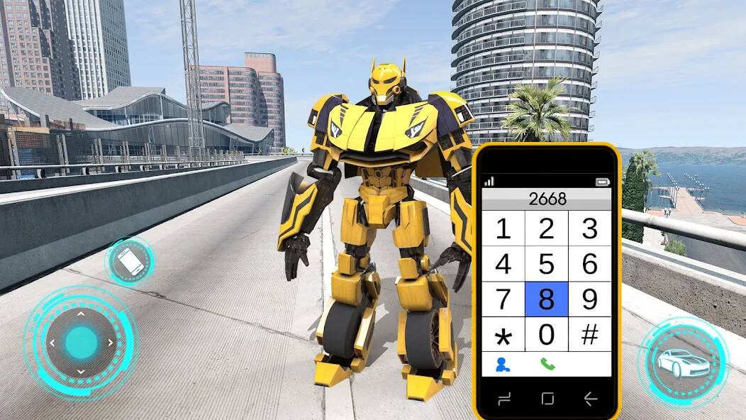 Скачать Robot War: Robot Transform (Много монет) на Андроид