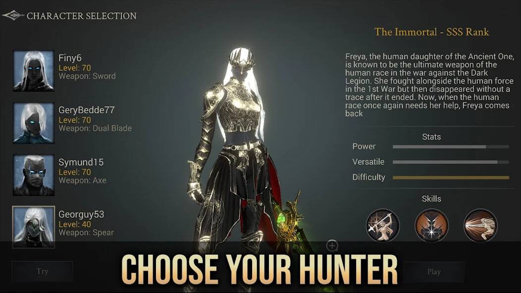 Скачать Demon Hunter: Premium (Много монет) на Андроид