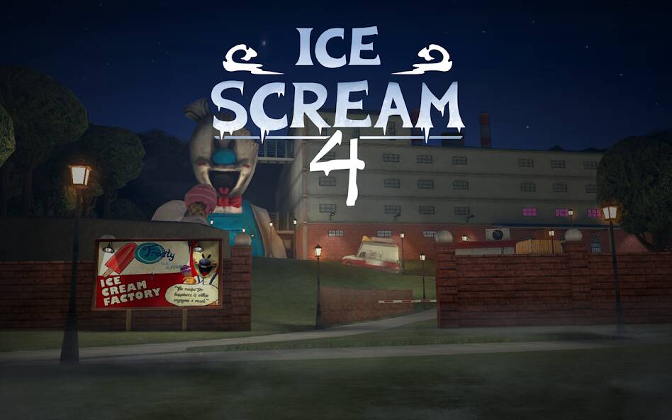Скачать Ice Scream 4: Rod's Factory (Разблокировано все) на Андроид