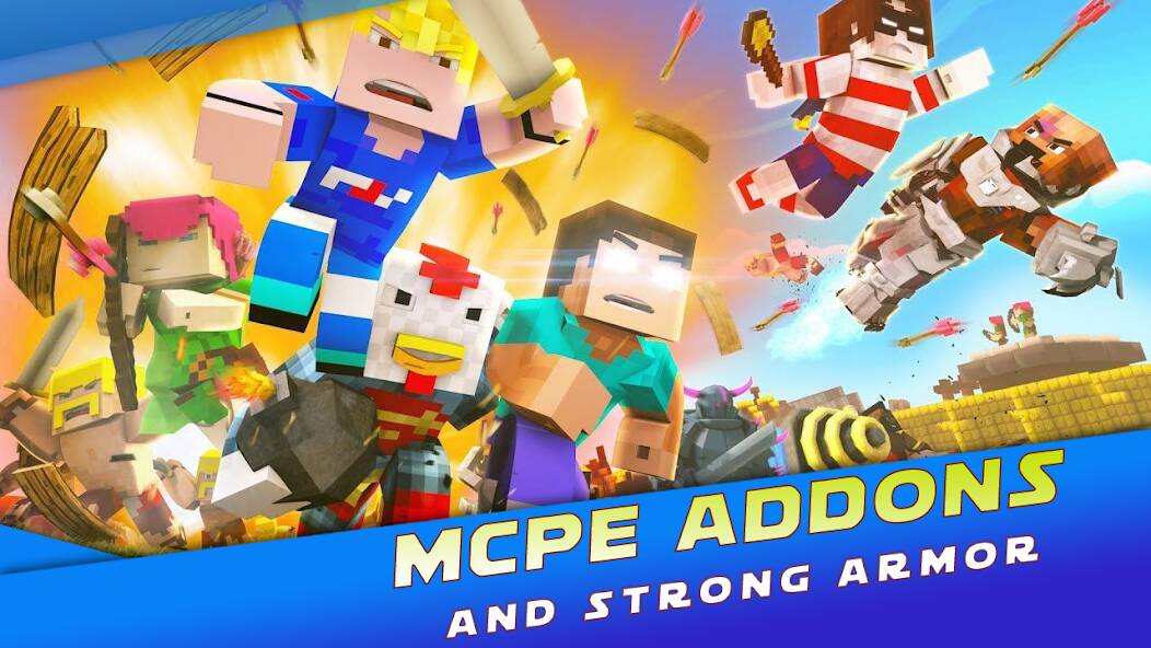 Скачать Mods for Minecraft PE by MCPE (Разблокировано все) на Андроид