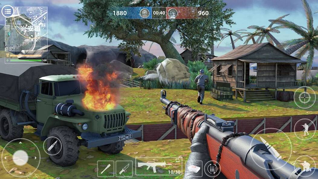 Скачать World War 2 Reborn: War Games (Много денег) на Андроид