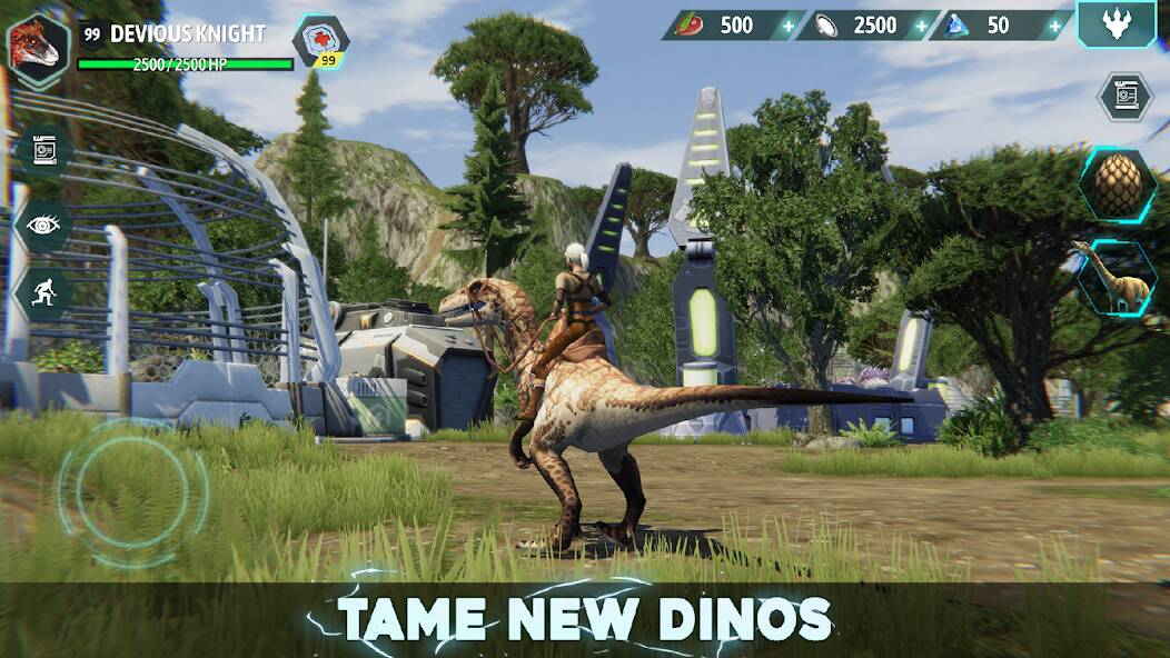 Скачать Dino Tamers - Jurassic MMO (Разблокировано все) на Андроид