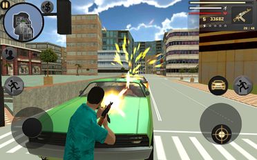 Взломанная игра Vegas Crime Simulator (Мод все открыто) на Андроид
