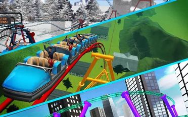 Взломанная Roller Coaster Simulator (Мод много денег) на Андроид