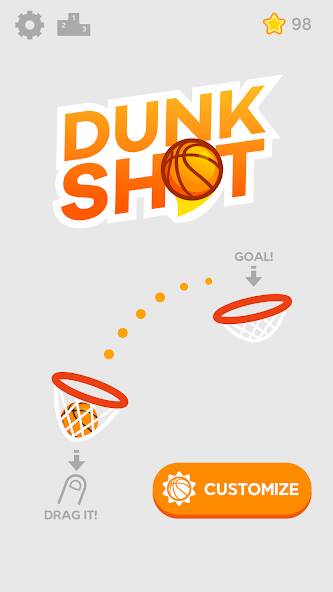 Скачать Dunk Shot (Много монет) на Андроид