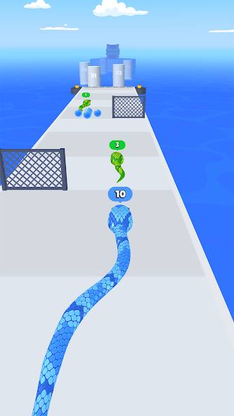 Скачать Snake Run Race: Змейка-бегалка (Много монет) на Андроид