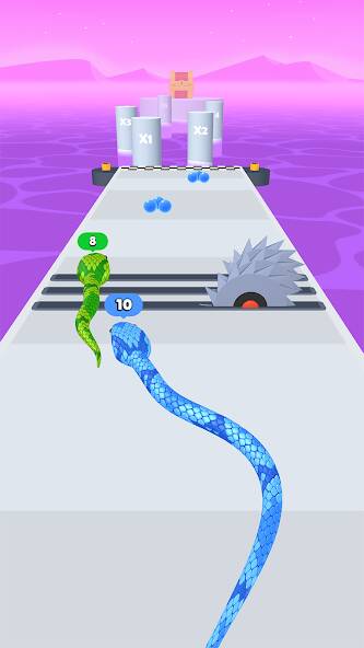 Скачать Snake Run Race: Змейка-бегалка (Много монет) на Андроид