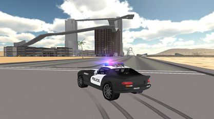 Взломанная Police Car Driving Simulator (Взлом на монеты) на Андроид