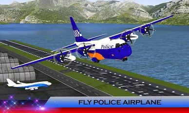 Взломанная игра Полиция Самолет Transporter (Взлом на монеты) на Андроид