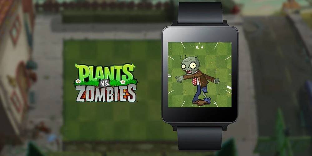 Скачать Plants vs. Zombies™ Watch Face (Разблокировано все) на Андроид